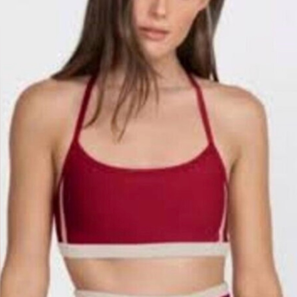 Johnny Was Calme Endurance Cross Back Sports Bra